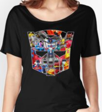 TRANSFORMERS FIGURES!!! Generation 1 Autobot Logo Women's Relaxed Fit T-Shirt
