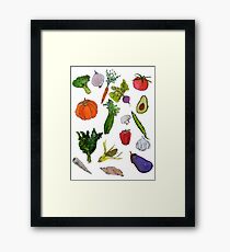 vegetables Framed Print