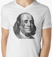 COLD HUNNID Men's V-Neck T-Shirt