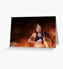 Born of Fire Greeting Card