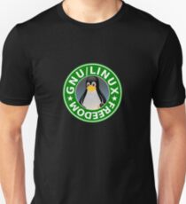 Tux : GNU/LINUX FREEDOM Unisex T-Shirt