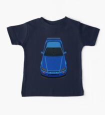 Blue Monster Baby Tee