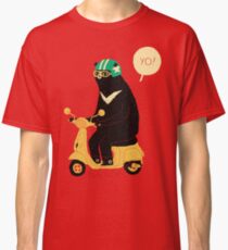 scooter bear Classic T-Shirt