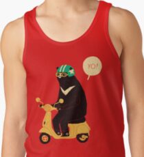 scooter bear Tank Top