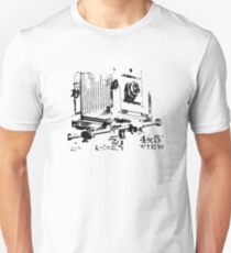 4x5 rail camera Unisex T-Shirt