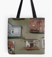 Wall of Houses Tote Bag