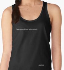 Rocky Horror Picture Show - I See you Shiver With Anticipation Women's Tank Top