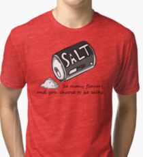 PJSalt V1 (black text) Tri-blend T-Shirt