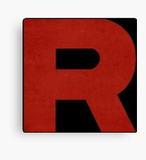 Prepare For Trouble (Black) Canvas Print