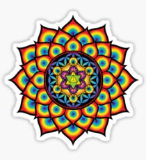 Flower of Life Metatron's Cube Sticker