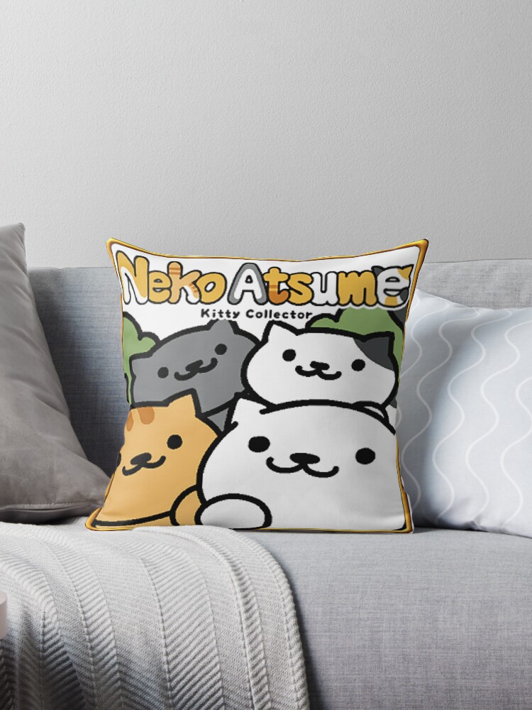 neko atsume pillow