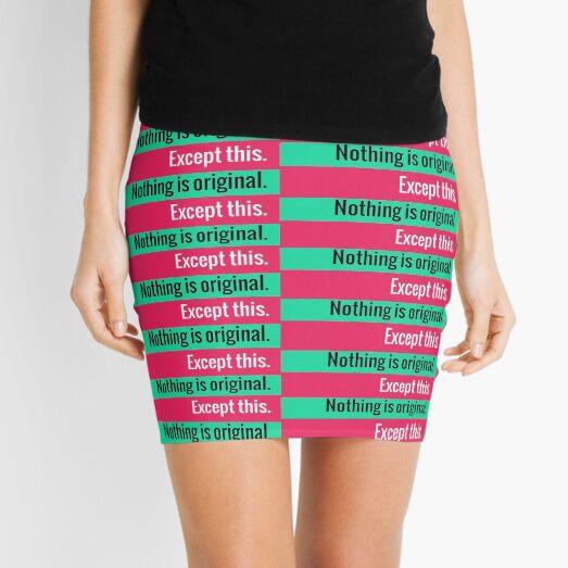 Nothing is original Mini Skirt