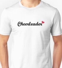 Cheerleader heart Unisex T-Shirt