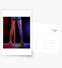 striptease Postcards