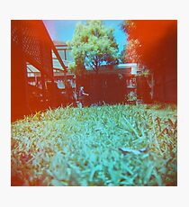 Lawnmowing Photographic Print