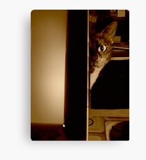 It's MY Turn on the Computer Now Mom.... Canvas Print
