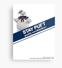 Stay Puft Marshmallow Metal Print
