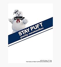 Stay Puft Marshmallow Photographic Print
