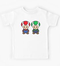 Super Mario Toads (without writing) Kids Tee