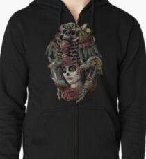 Day of the Dead (Ancient Guardians) Zipped Hoodie