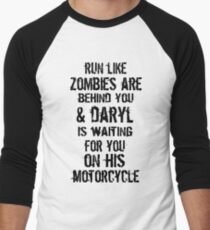 Run Like Daryl Is Waiting Men's Baseball ¾ T-Shirt