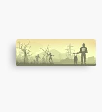 The Glowing Sea Canvas Print