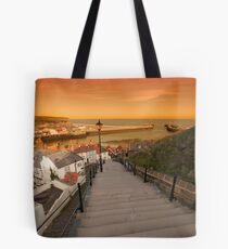 Whitby Sunset Tote Bag