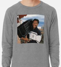 Sudadera ligera Thierry Henry con un Ghetto Blaster