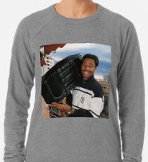 Sudadera ligera Thierry Henry con un Ghetto Blaster