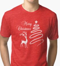 Fröhliche Weihnachten Vintage T-Shirt