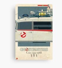 Ecto-1 triptych II of III Canvas Print
