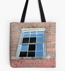Abandoned Warehouse broken Window in Acworth GA Tote Bag