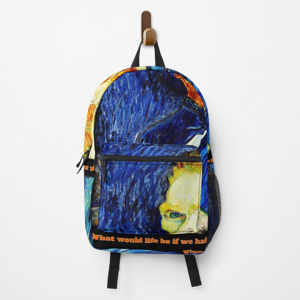 Vincent Van Gogh - Portrait of a genius on a backpack