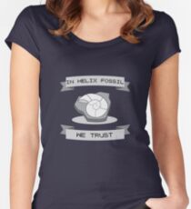 Helix Fossil Women's Fitted Scoop T-Shirt