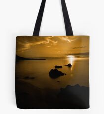 Gold Sunset Tote Bag