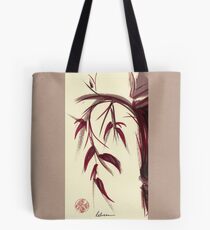 MUSE - Original Zen Ink Wash Sumi-e Asian Bamboo Painting Tote Bag