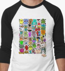 CRAZY DOODLE 2 Men's Baseball ¾ T-Shirt