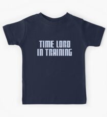 Time Lord in Training Kids T-Shirt