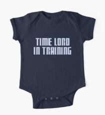 Time Lord in Training Baby Body Kurzarm