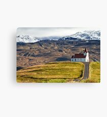 On The Top Canvas Print