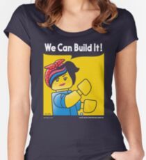 WE CAN BUILD IT! Women's Fitted Scoop T-Shirt