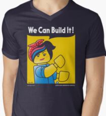 WE CAN BUILD IT! Men's V-Neck T-Shirt