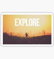 Explore Sticker