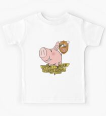 Sir Hawk, Captain der Abfallentsorgung Kinder T-Shirt