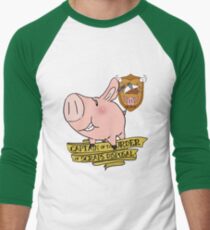 Sir Hawk, Captain of Scraps Disposal Men's Baseball ¾ T-Shirt