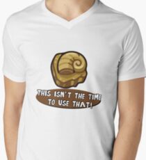 Helix Fossil Men's V-Neck T-Shirt