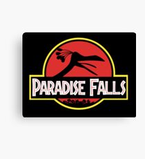 Paradise Falls Canvas Print