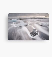 Silver and Gold Canvas Print