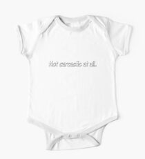 Not sarcastic at all. One Piece - Short Sleeve