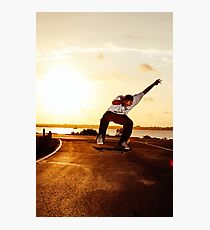 Not your average sunset photo. Photographic Print
